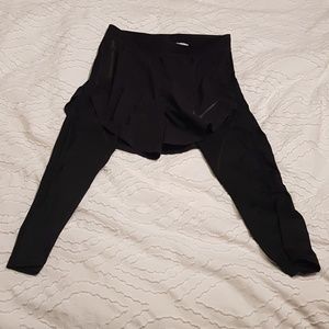 Nike 3/4 length tight with built in short